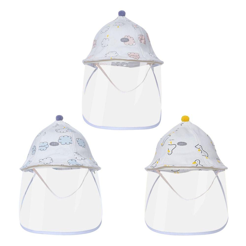 Cotton Fisherman Cap Breathable Newborn Cap Casual Anti-droplet Protective Hat