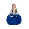 Printed Children's Plush Toy Storage Beanbag Set Comfortable Lazy Sofa Beanbag Storage Stuffed Chair Children's Toy Zipper