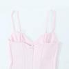 2025 Spring Women's European & American Sweetheart Neck Mini Dress