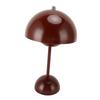 Mushroom Table Lamp 1800mAh LED 3 Lighting Modes USB Type C Stepless Dimming Touch Dimmable Small