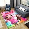Rainbow Ruby Carpet Rug for Living Room Bedroom Home Sofa Decoration,Kids Play Non-slip Floor Mat