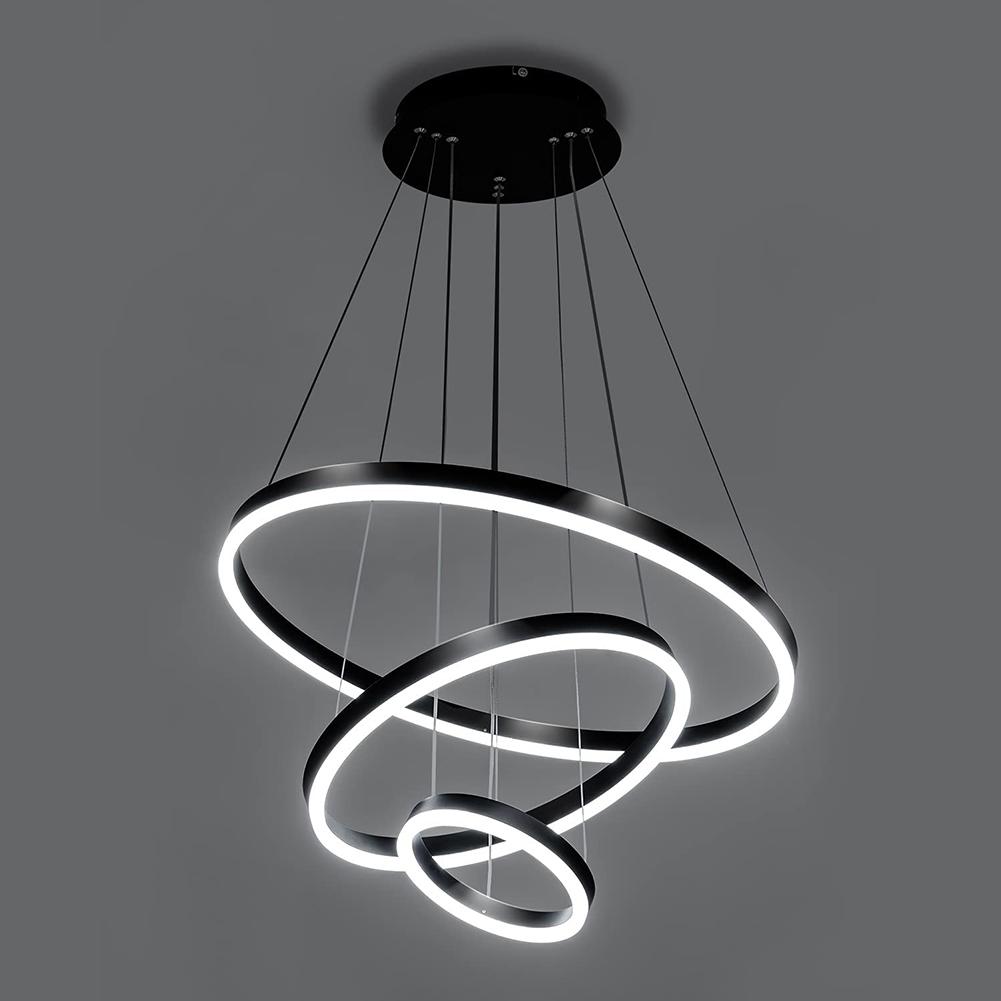 Nordic Luxury Hanging Light Adjustable LED Pendant Chandelier High Brightness for Living Room Dining Room Bedroom Decor Ornament