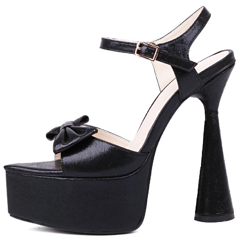 Sexy Gladiator Sandals Women Summer Shoes 2024 Platform High Heels Luxury Gold Black Party Dance Stripper Shoe Female Flip Flops