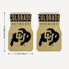 Colorado Buffaloes Black Car Floor Mats Full Coverage All-Season Car Mats, XPE Non-Slip And Wear-Resistant Mats Suitable for SUV Interiors, Textured C