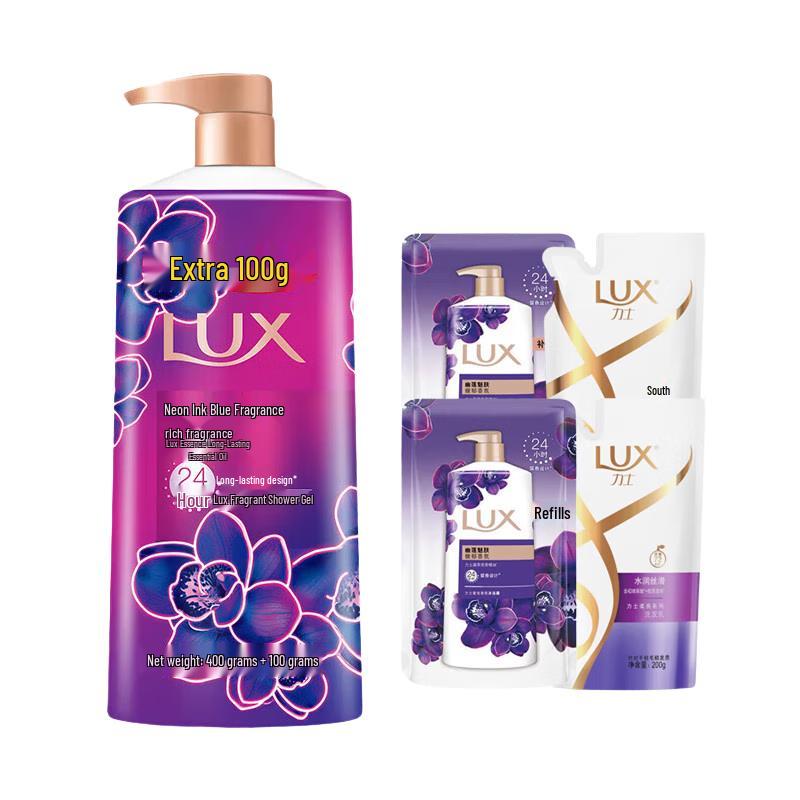 

LUX Ink Orchid Luxurious Shower & Shampoo Set