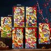 6Pcs 3D Red Envelope Horse Year Spring Festivl Hongbao Lucky Money Bag Traditional Money Pouch  New Year Decoraion
