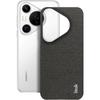 IMAK Ruiyi Series for Huawei Pura 70 Pro/Pura 70 Pro+ Case Fabric Texture Leather+PC Phone Back Cover