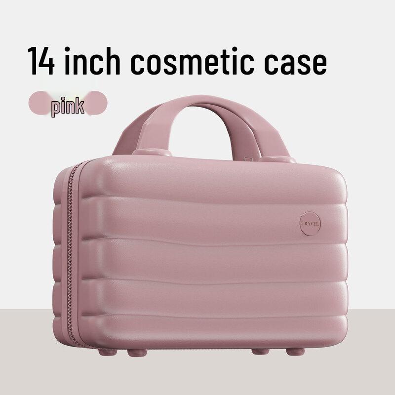 JOURHEY SHI Wave Pattern Mini Travel Cosmetic Case 14 inch