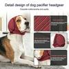 Windproof Dog Soothing Headcover Anxiety Relief Dog Ear Cover Dog Anti-scare Scarf  Pet Supplies