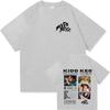 Rapper Kidd Keo Bando Boyz Tour Tshirts Unisex Women Fashion Street Y2K Tshirt Casual Cotton High Quality Oversized Cozy T Shirts