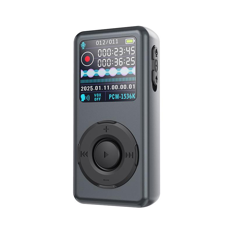 

Small Activated Mini Voice Recorder 4gb-64gb Collar Sound Noise Cancel Audio Record For Business Meeting Sports Music Mp3 Player 4GB