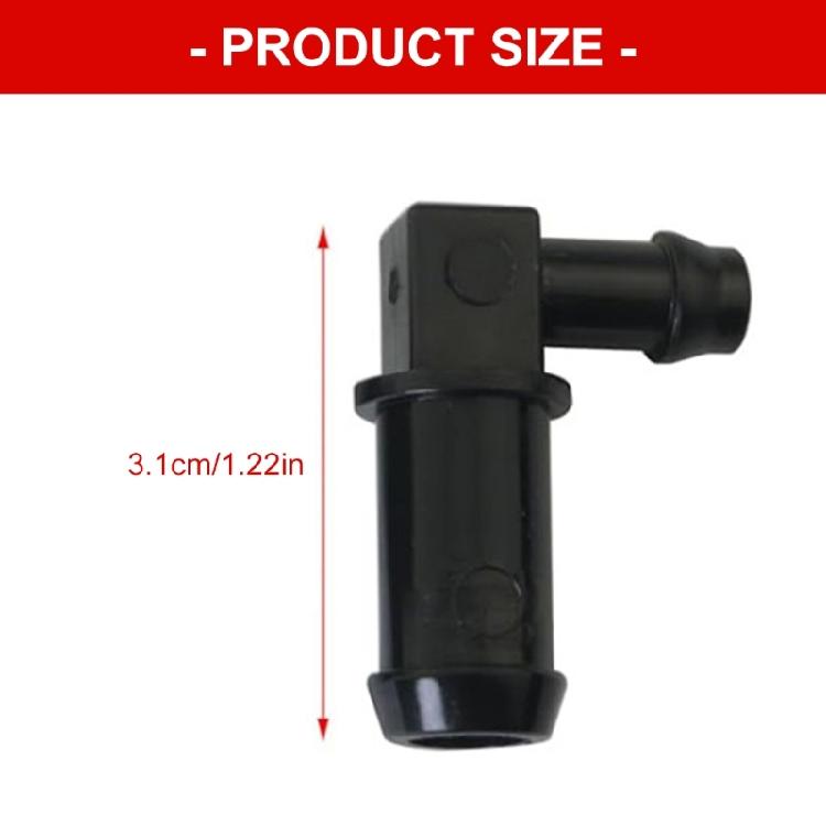 5 Pack Gas Line Handle Replacement Units Cost-Effective Fuels Tank Rods PVC Texture for Improved Equipment Longevity