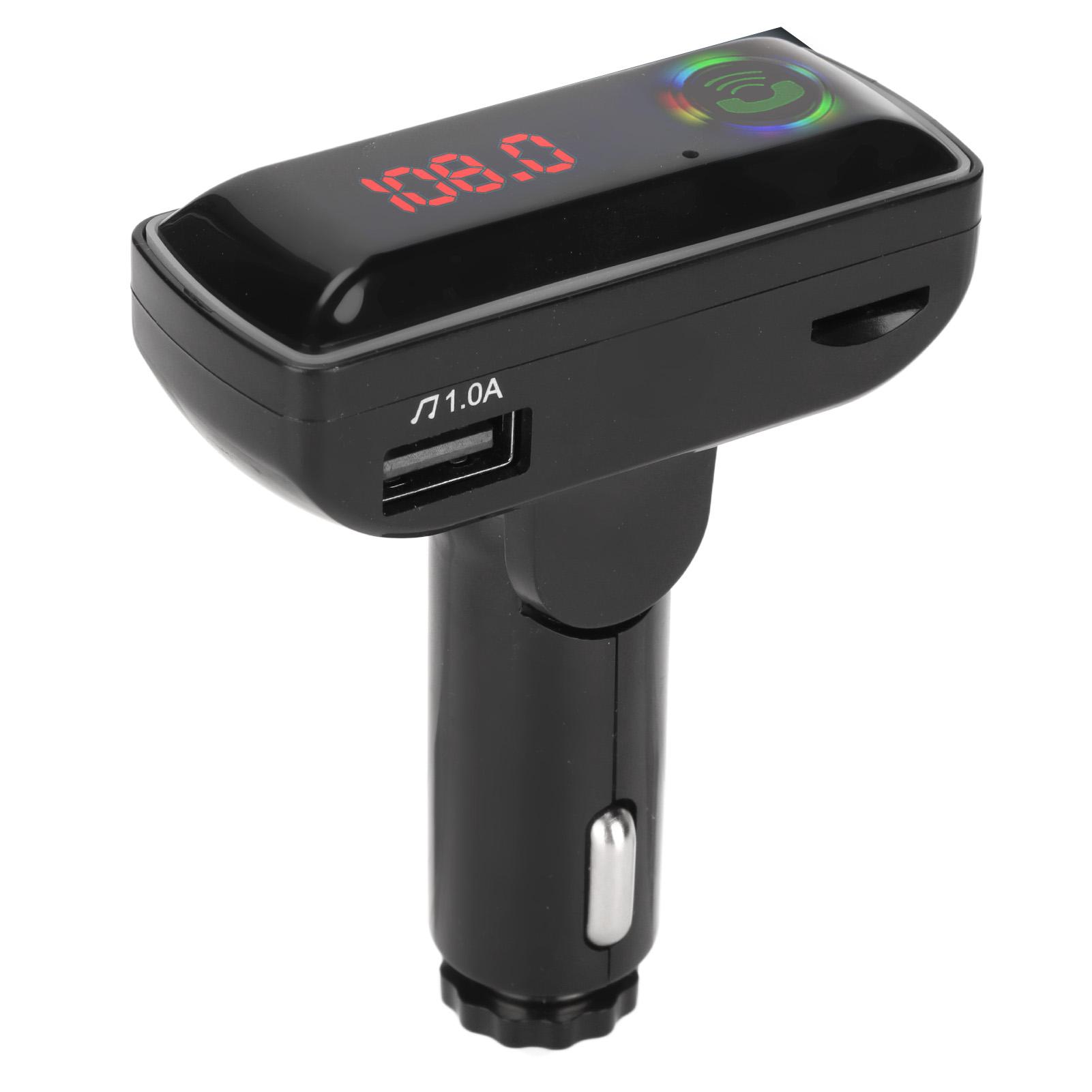 

Автомобильный Bluetooth FM-трансмиттер большой емкости USB-интерфейс для передачи данных радиоадаптер для автомобиля F11