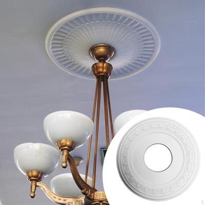 Ceiling Medallion Chandelier Base Elegant European Light Trim Pendant Accessories for