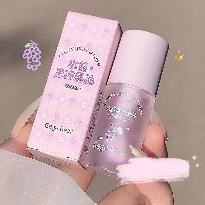 4 г Crystal Jelly Lip Oil Увлажняющее и придающее объем покрытие для губной помады Блеск для губ 04
