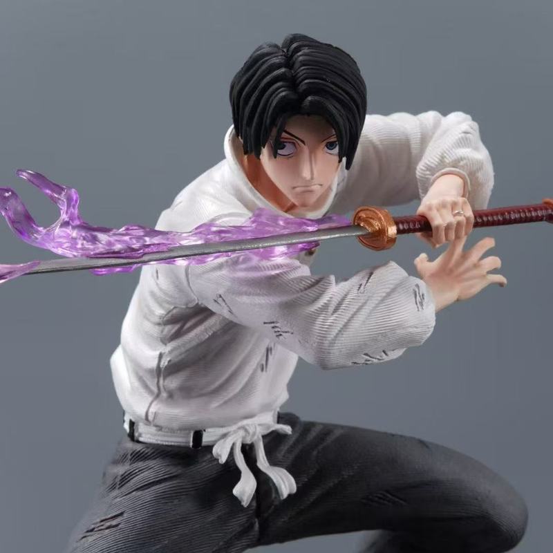Jujutsu Kaisen Yuta Okkotsu Gk Figure Dual Head Sculpture Battle State Pvc Anime Statue 21Cm Collectible Ornament Anime Fan Gift