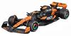 BURAGO 1/43 Skala Modellbil: McLaren F1 Team MCL38 (2024) Nr 81 O. Piastri (Blomlåda) - Färdig modell (BUR38214P)