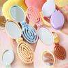 Mini Foldable Hair Brush Hollow Airbag Comb Portable Air Cushion Comb  or Girls