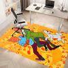 The Adventures of Tintin2 Printed Absorbent Washable Carpet, Non-Slip Bathroom Mats, Kitchen Rugs, Yoga Mat,Living Room Entrance, Camping Picnic Rugs