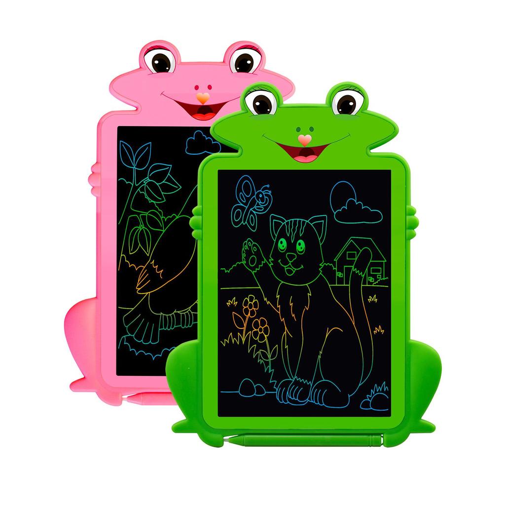8.5 Inch Frog Cartoon LCD Writing Tablet for Kids - Electronic Drawing and Handwriting Board
