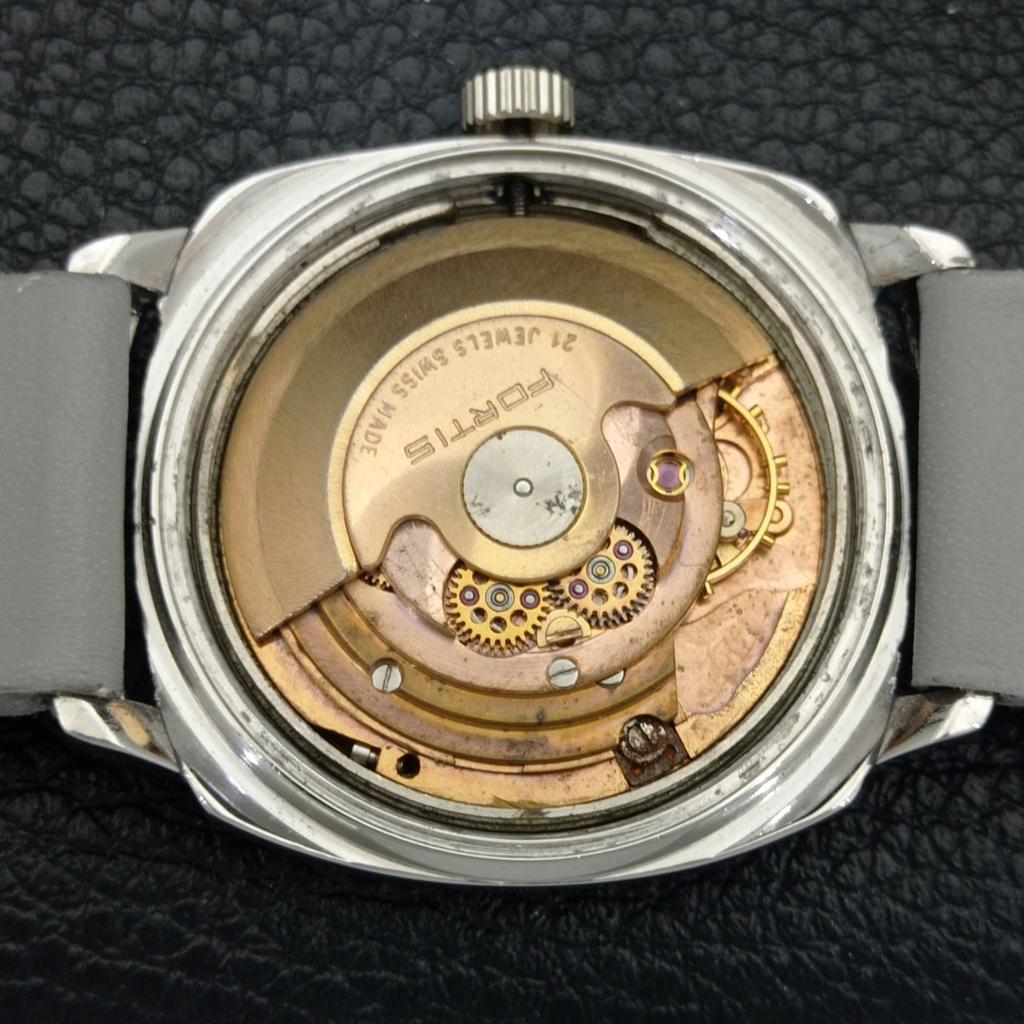 RELOJ DE HOMBRE AUTOMÁTICO VINTAGE FORTIS TRUELINE SUIZO ESFERA ORIGINAL a700339-5 R202-a700339