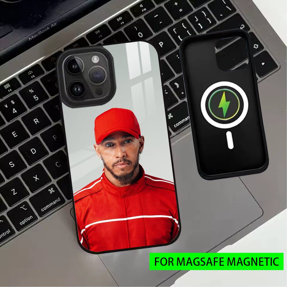 Coole L-Lewis H-Hamilton-es Handyhülle Für iPhone17,16,15,14,13,12,11 Plus,Pro Magnetisch Für Magsafe Kabelloses Laden