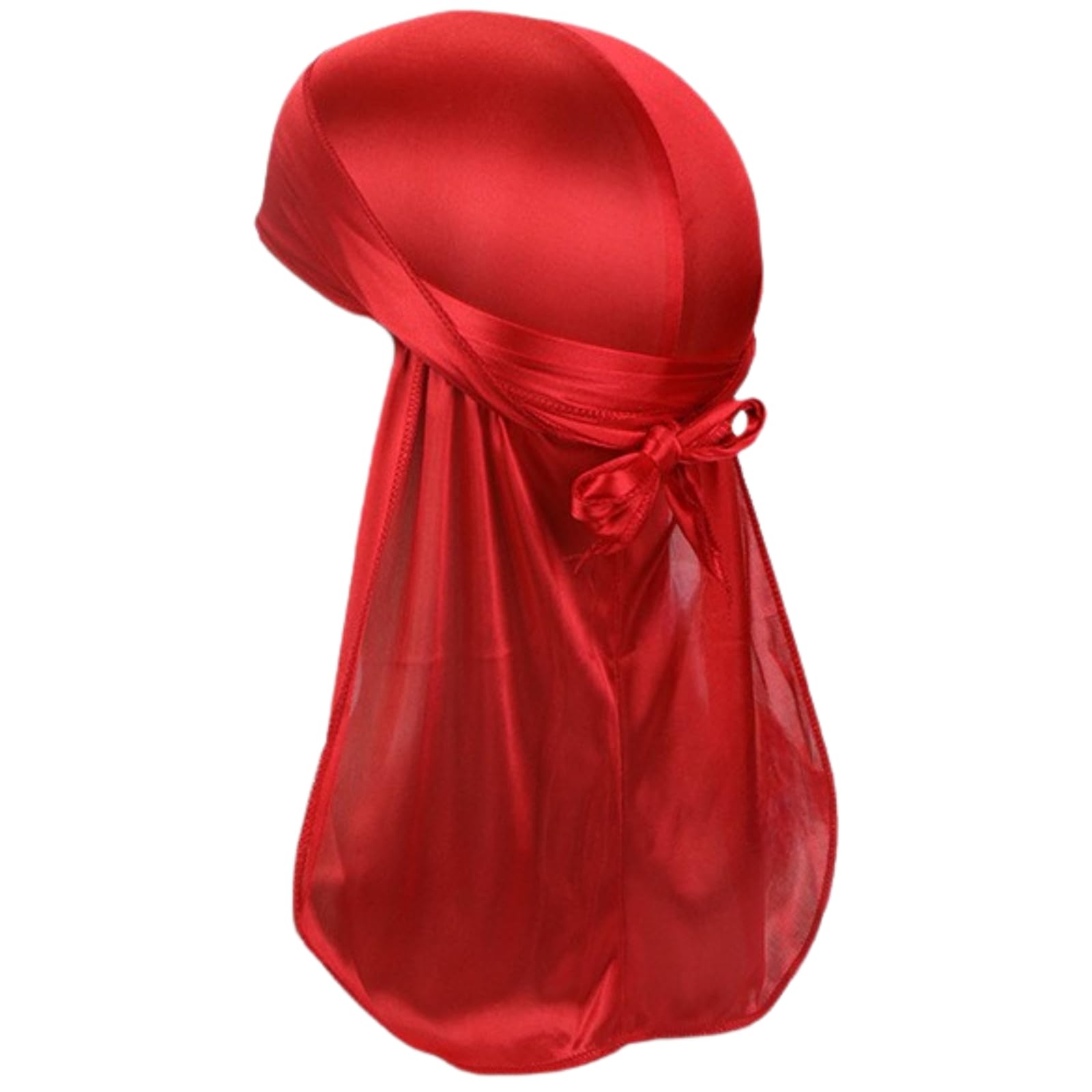 cocoriko Silky Durag Hip Hop Dance Costume Shiny Red