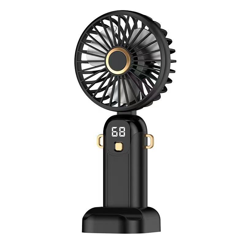 New Cross-border Handheld Ice Pack with Brushless Motor, USB Fan, Ultra-light Design, & Strong Wind