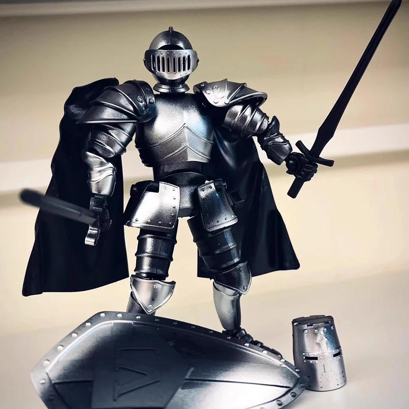 Medieval Knight  Lucky 13 Doll Figure Movable Joint Puppet Joint Building Block 3D Assembled Boy Toys Gifts Building Blocks Kids