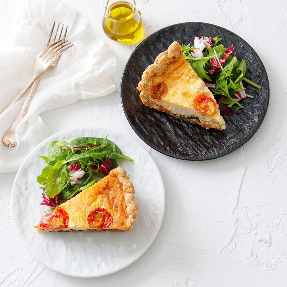 Offizielles YAMATSU STANDARD [Steingut PX 17cm Beilagenteller, 3er-Set] Kleine Teller, Beilagen, Snackteller, Spülmaschinen- und Mikrowellengeeignet, Cera