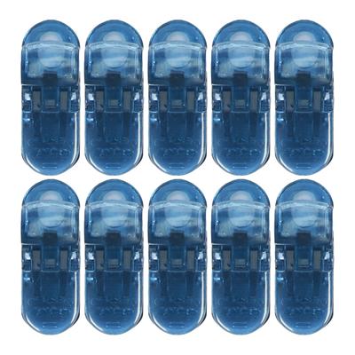 10Pcs Hearing Aid Lanyard Clip for Seniors Adults Multipurpose Transparent Hearing Aid Clip for