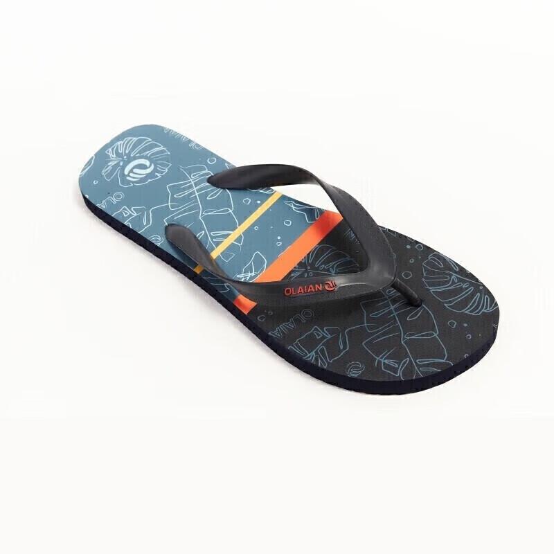 Износостойкие удобные пляжные шлепанцы Decathlon 45-46