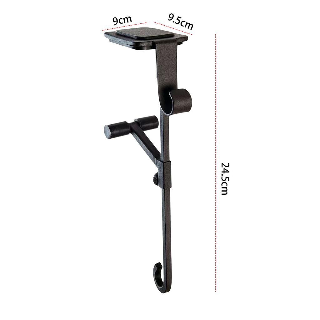 Fireplace Garland Hanger with 2 Metal Hooks Mantel Hanger Adjustable Mantle Hook for Hanging Stocking Garland Balls Fireplace