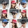 Fashion Cashew Print Hip hop Flat Edge Baseball Cap Men and Women Trendy Street Dance Flat Hat Performance Casual Hat