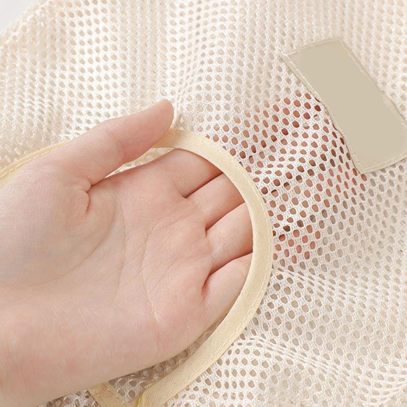 Breathable Mesh Hanging Storage Bag For Socks Underwear Organizers Wall Mount Designs Space Saving Solution