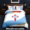 Celta Vigo FC Design Bed Bedding Set 1 Duvet Cover + 2 Pillowcases Soft Breathable Household Bed Linens
