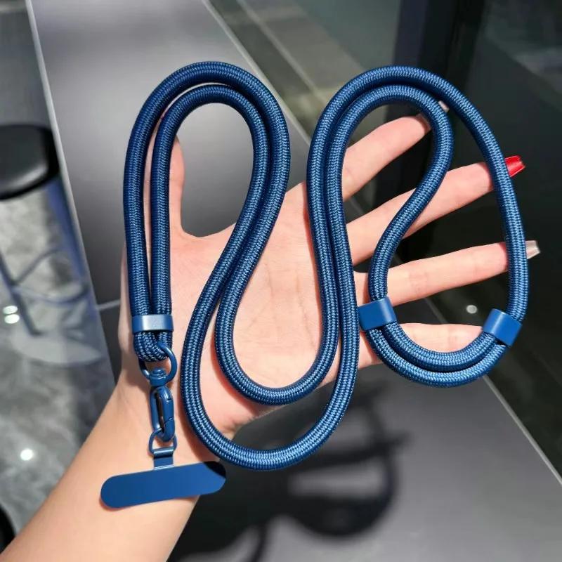 Universal Adjustable Phone Lanyard Crossbody Necklace Strap Phone Case Long Hanging Rope with Clip Anti-Lost Durable and Sturdy