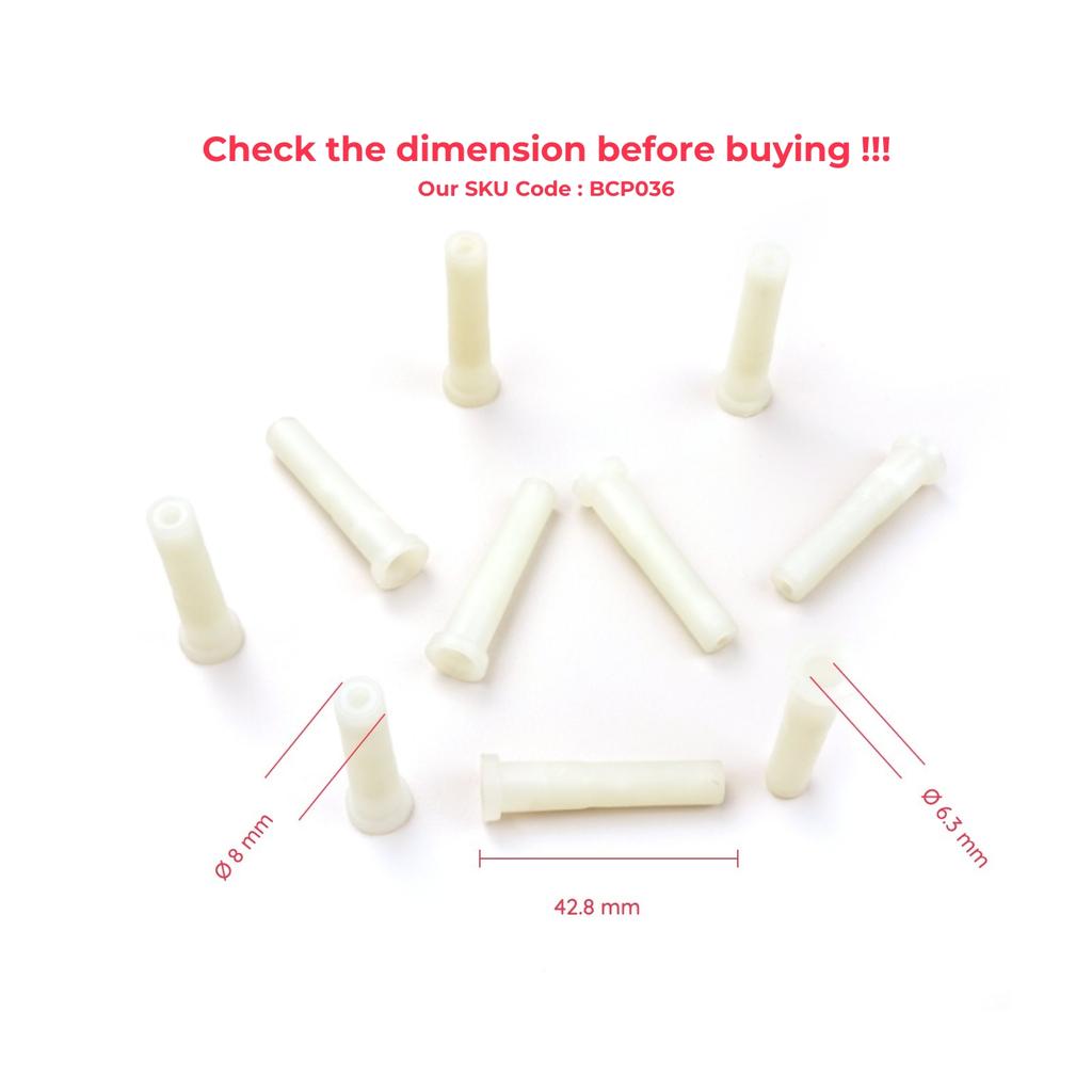 BROSS Auto Parts BCP036 10 Pieces Cable End Rope Dowel for Window Regulator Winder Mechanism Type BCP036 Fast Handling