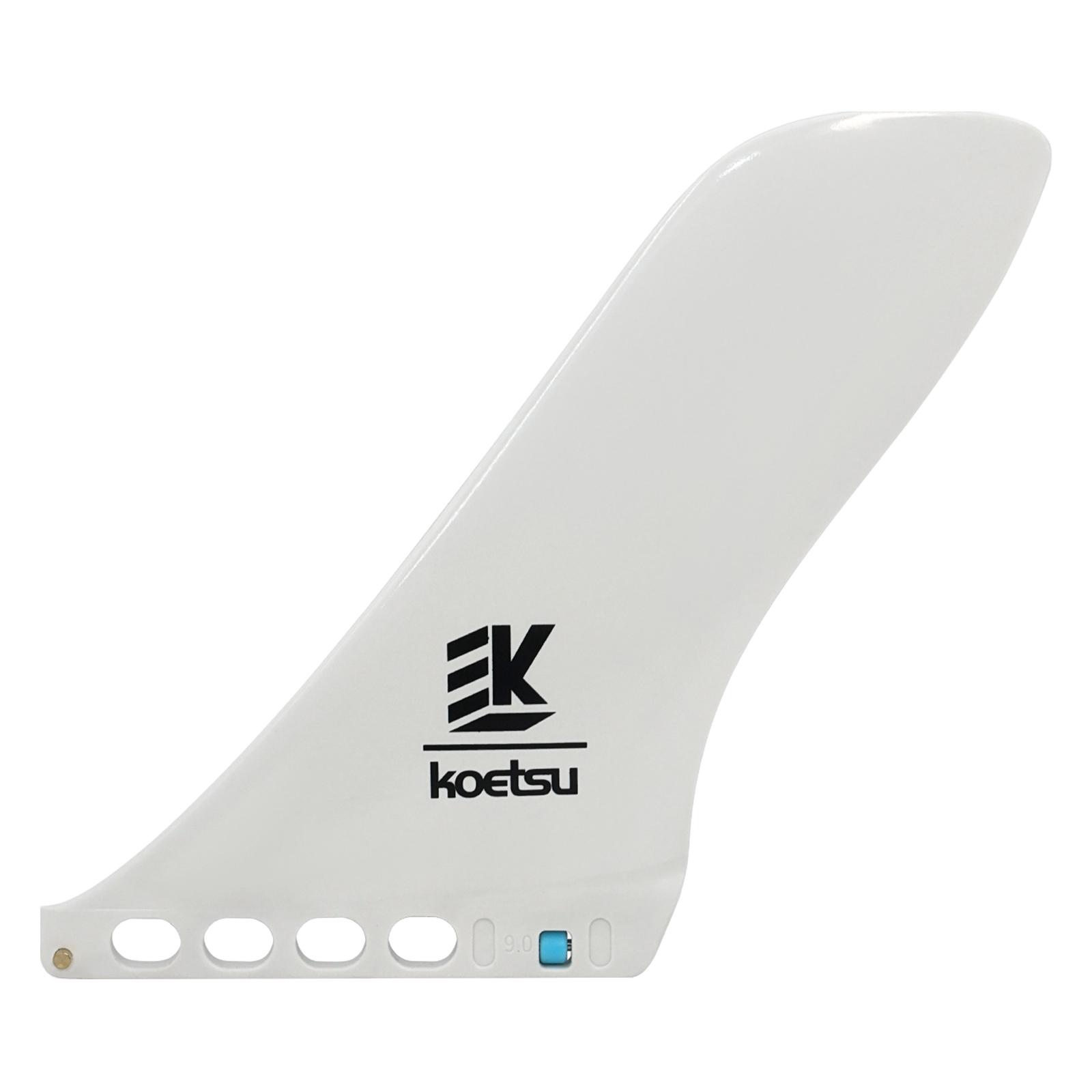 9.25 Inch Universal Removable Fin Screw Free Detachable Paddleboard Tail Fin for Surfboard Inflatable Surfboard Longboard белый