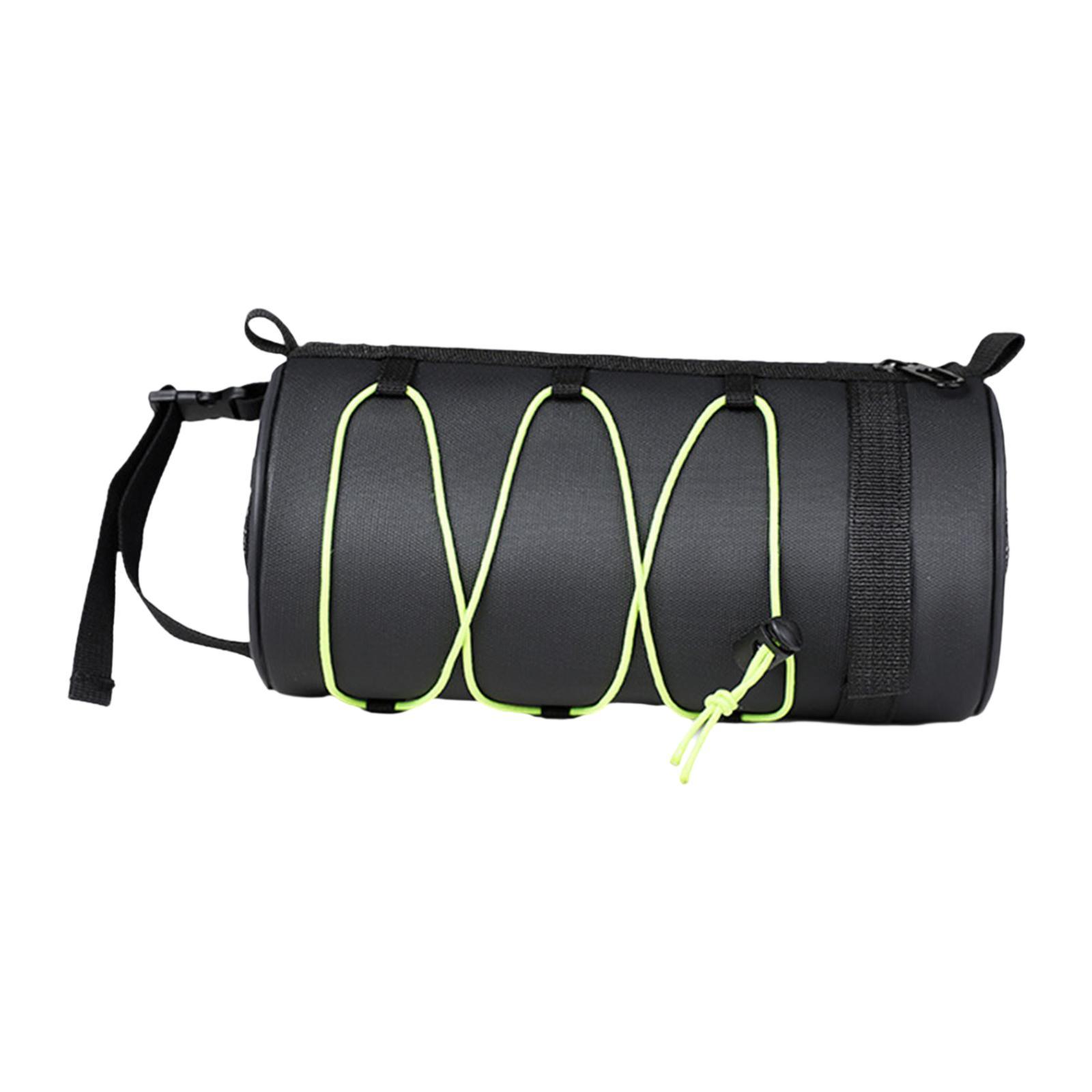 Shoulder Bag Versatile External Elastic Cord Large Capacity Waterproof Bike Frame Bag Bicycle Accessories Cycling Outdoor Sports