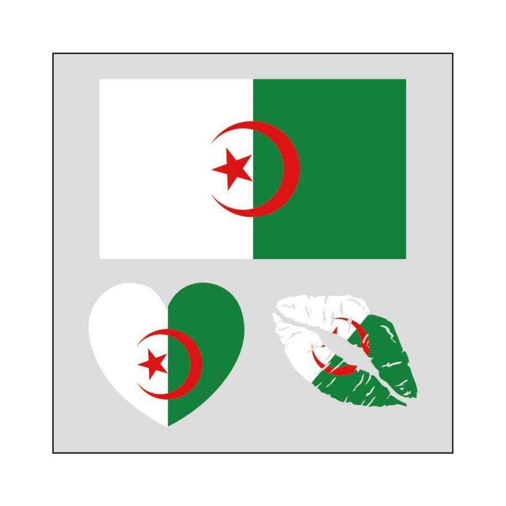 Flag Football Fan Tattoos/Face Stickers, Event Cheering Props, Suitable For Adults And Children.