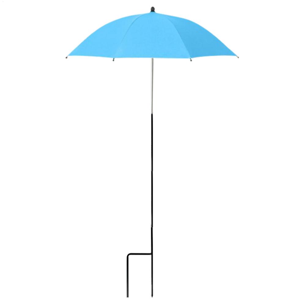 

Plant Umbrella Garden Umbrella Shade Foldable Parasol for Flower Backyard Balcony Outdoor Nursery Vegetable Poolside Patio синій