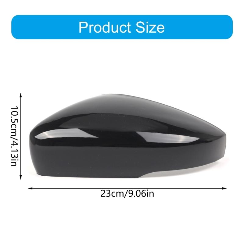 ABS Mirror Housing Wear Resistant Rearview Mirror Replacement Part Wing Mirror Cover Simple Installation for Car MK5