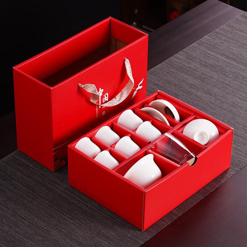 Китайский фарфоровый набор для кунг-фу ча Haofeng Yangzhi Jade