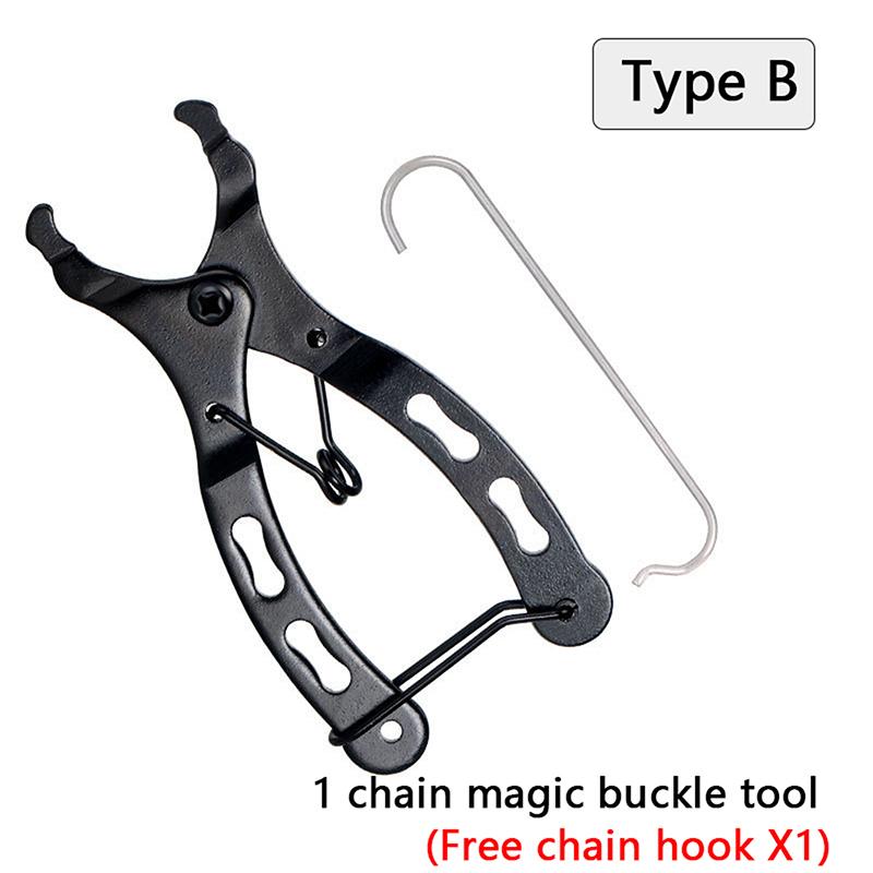 Cheie cu buton de eliberare rapidă pentru lanțul bicicletei, oțel, pentru instalare și demontare lanț de bicicletă, buton de eliberare rapidă, capăt cablu, clemă