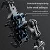Benda Jin Huishi 300 & Napoleon 450 Motorcycle Phone Holder: Shock-Absorbing, Anti-Shake Navigation Bracket