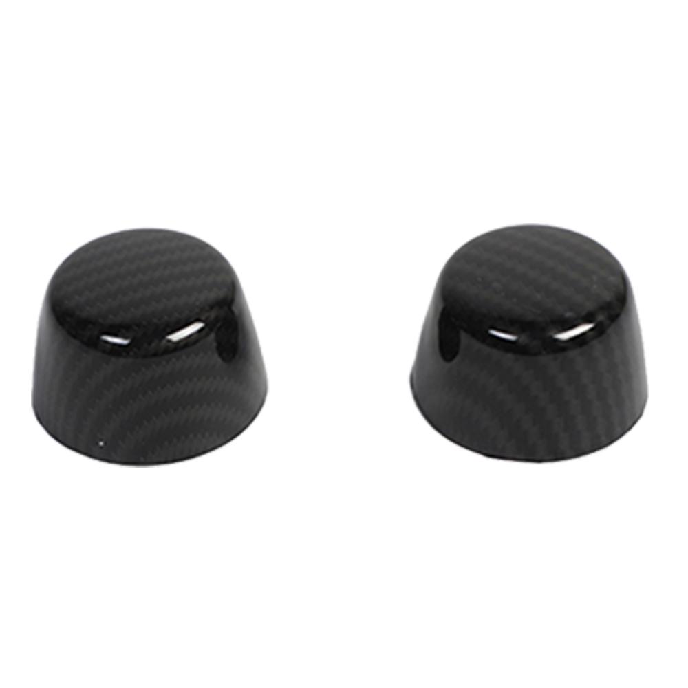 Car Engine Hood Rubber Headgear Decoration Cover Trim for Jeep Wrangler JK JKU 2007-2017 Exterior Accessories ABS Carbon Fiber