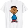 Peanuts - T-shirt Tenue Patriotique du 4 Juillet de Franklin Armstrong