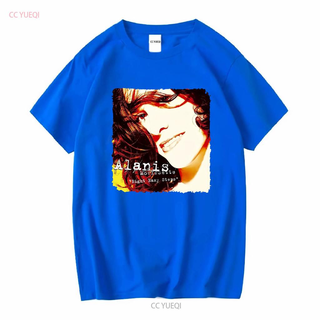 Alanis Morissette T Shirt 2024 Eight Easy Steps Single Lyrics and Tracklist The Triple Moon Tour long or short sleeves vintage
