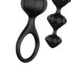 Set of 2 Black Rosaries Love Beads Satisfyer Cc597111